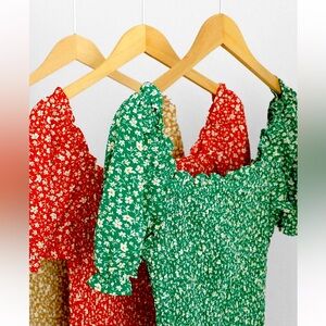 Puff Sleeve Bodycon Dress